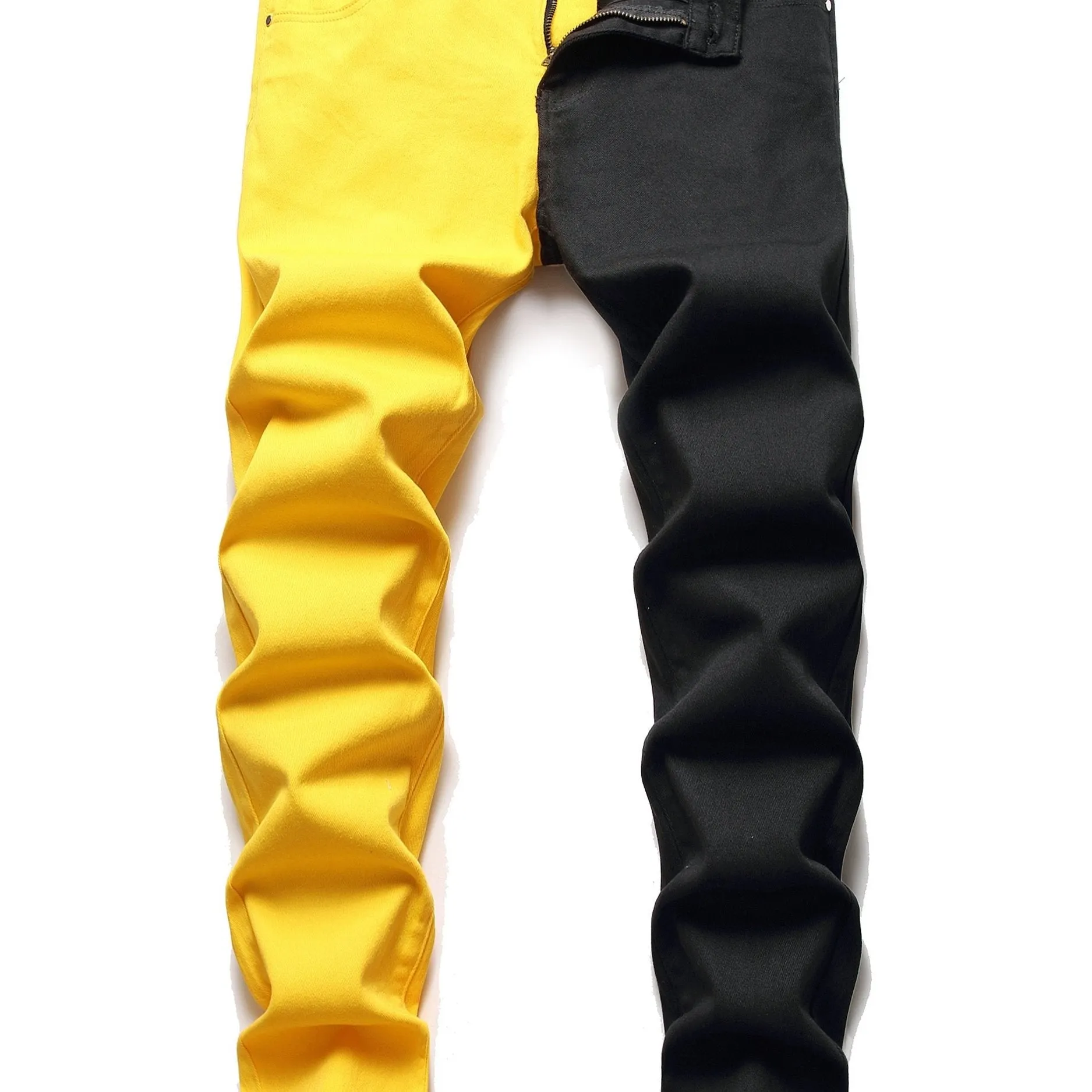 Maxct  Men's Slim Straight Fit Jeans Casual Washed Stretch Denim Jeans Best Sellers