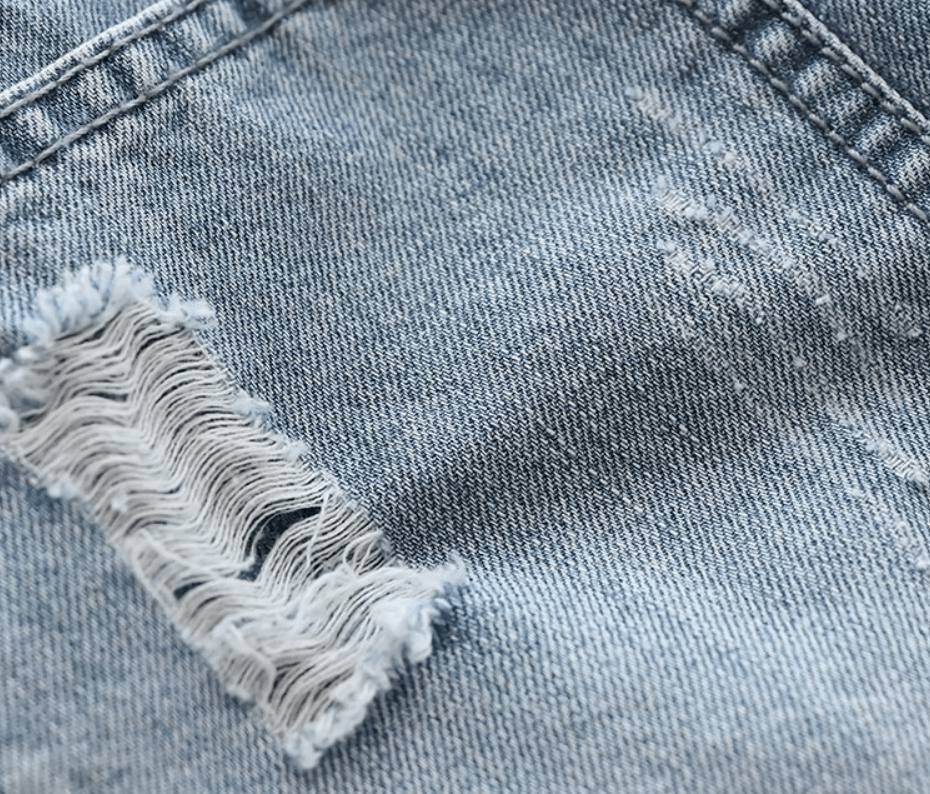 Maxct Women Autumn Art Floral Casual Denim Jeans Pants