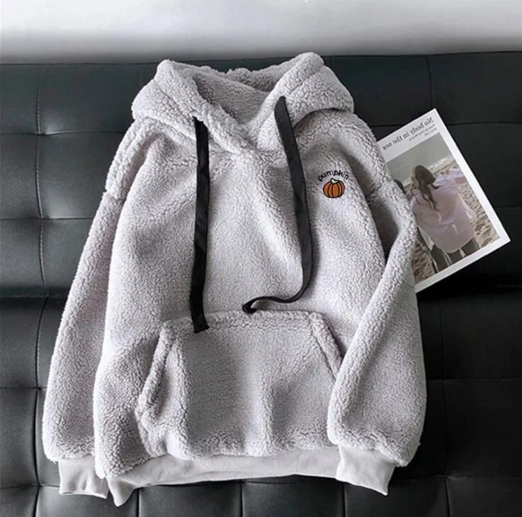 Maxct Winter Hooded Harajuku Women Coat Jaqueta Feminina Warm Hoodies Female Sweatshirt Pullover Tops Long Sleeve Girls Hoodie