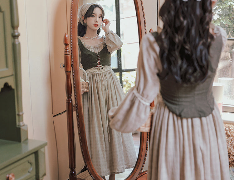 Country Corset Midi Dress Maxct