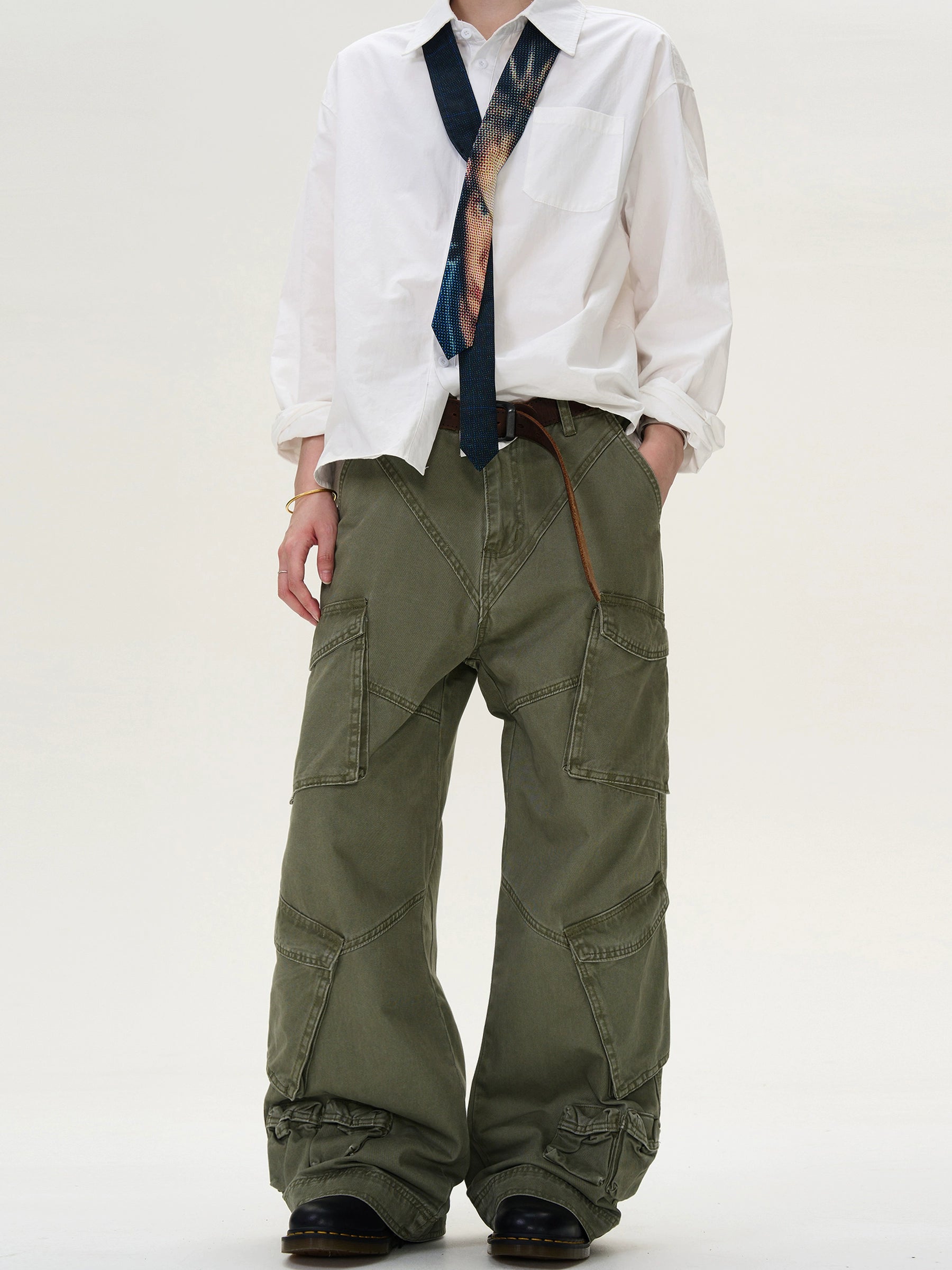 Madwitch Positioned Pockets Pants Maxct