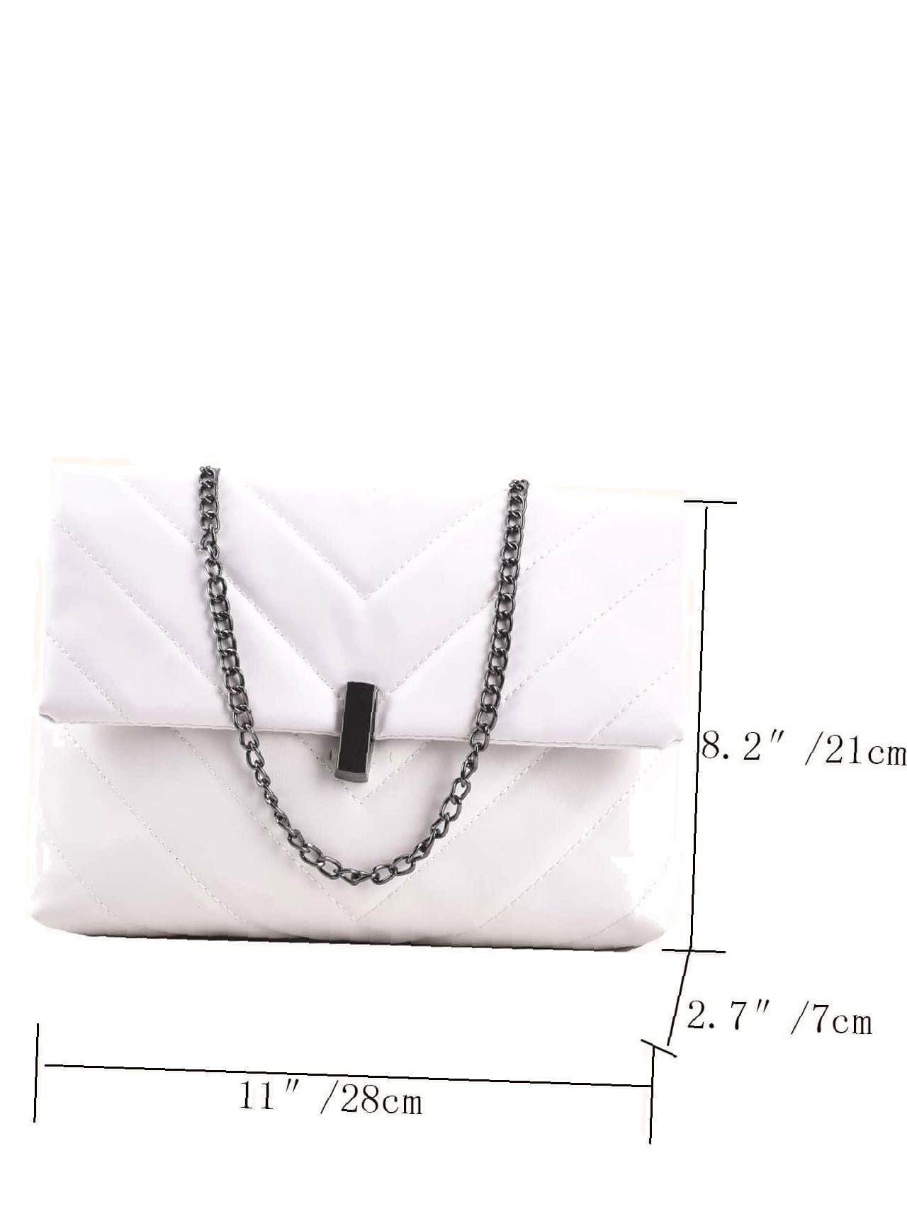 Maxct - Chevron Chain Tote Bag  - Women Tote Bags