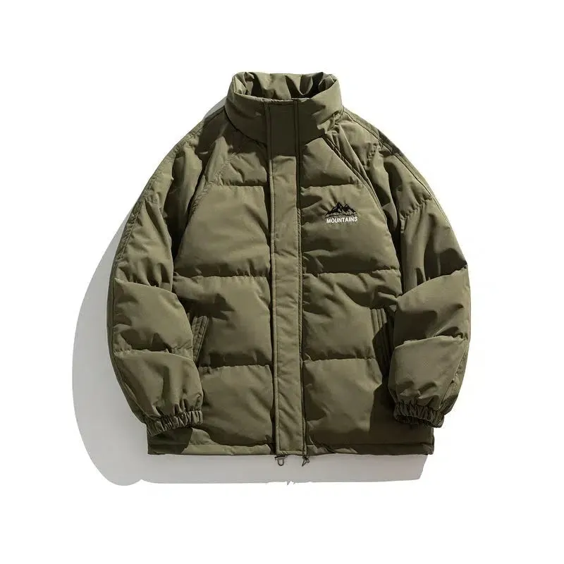 Maxct Retro Stand Collar Down Jacket