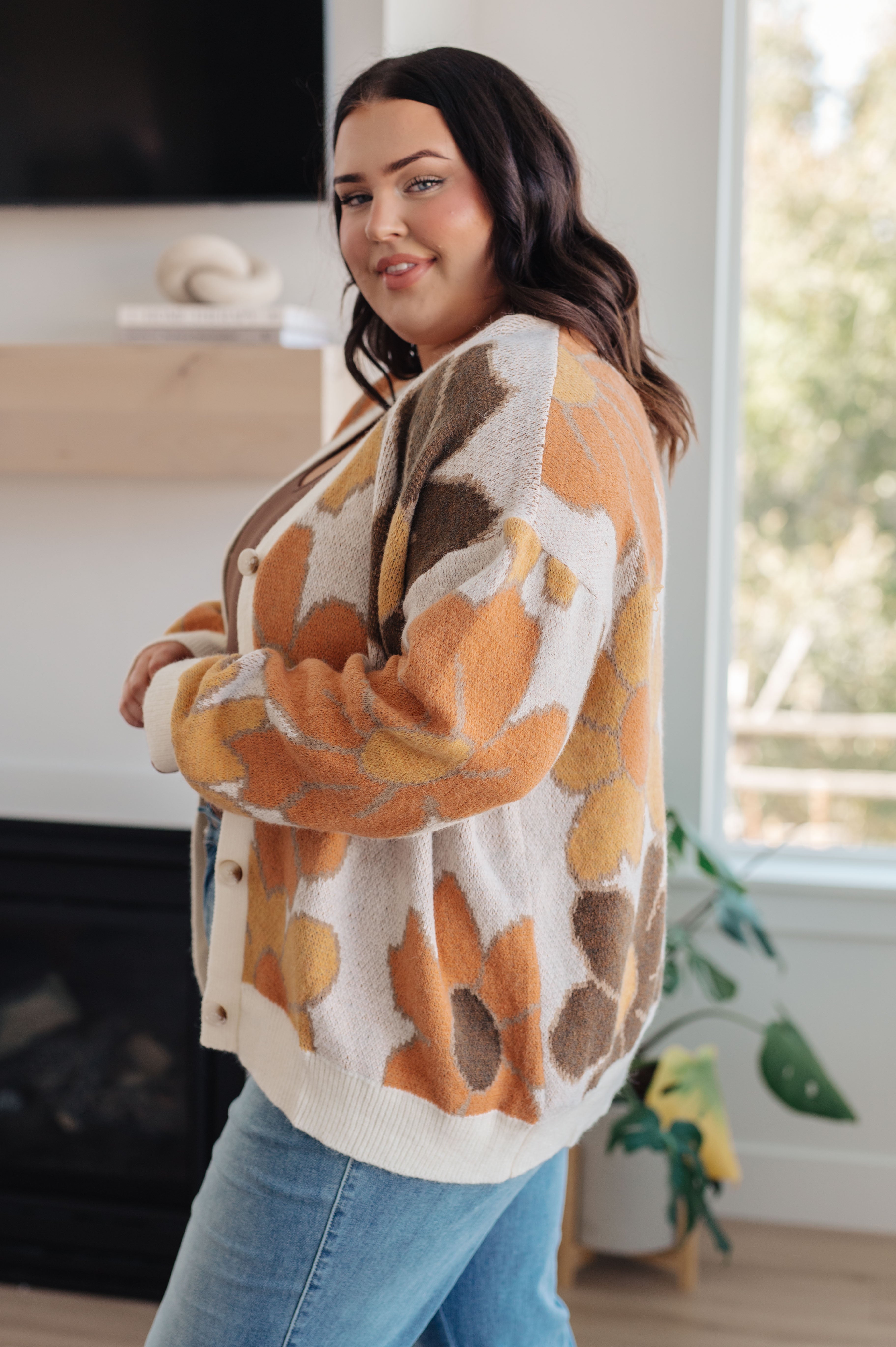Maxct &Exquisitely Mod Floral Cardigan