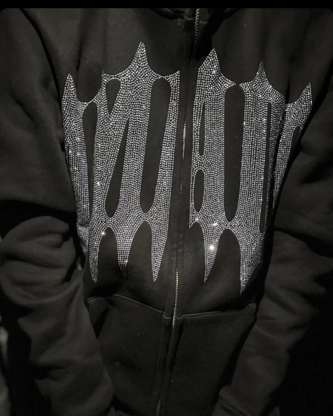 Maxct y2k Woman hoodies halloween Pullover Sweatshirts Anime hot stamping Streewear Oversized hoodie kpop goth long sleeves tops traf