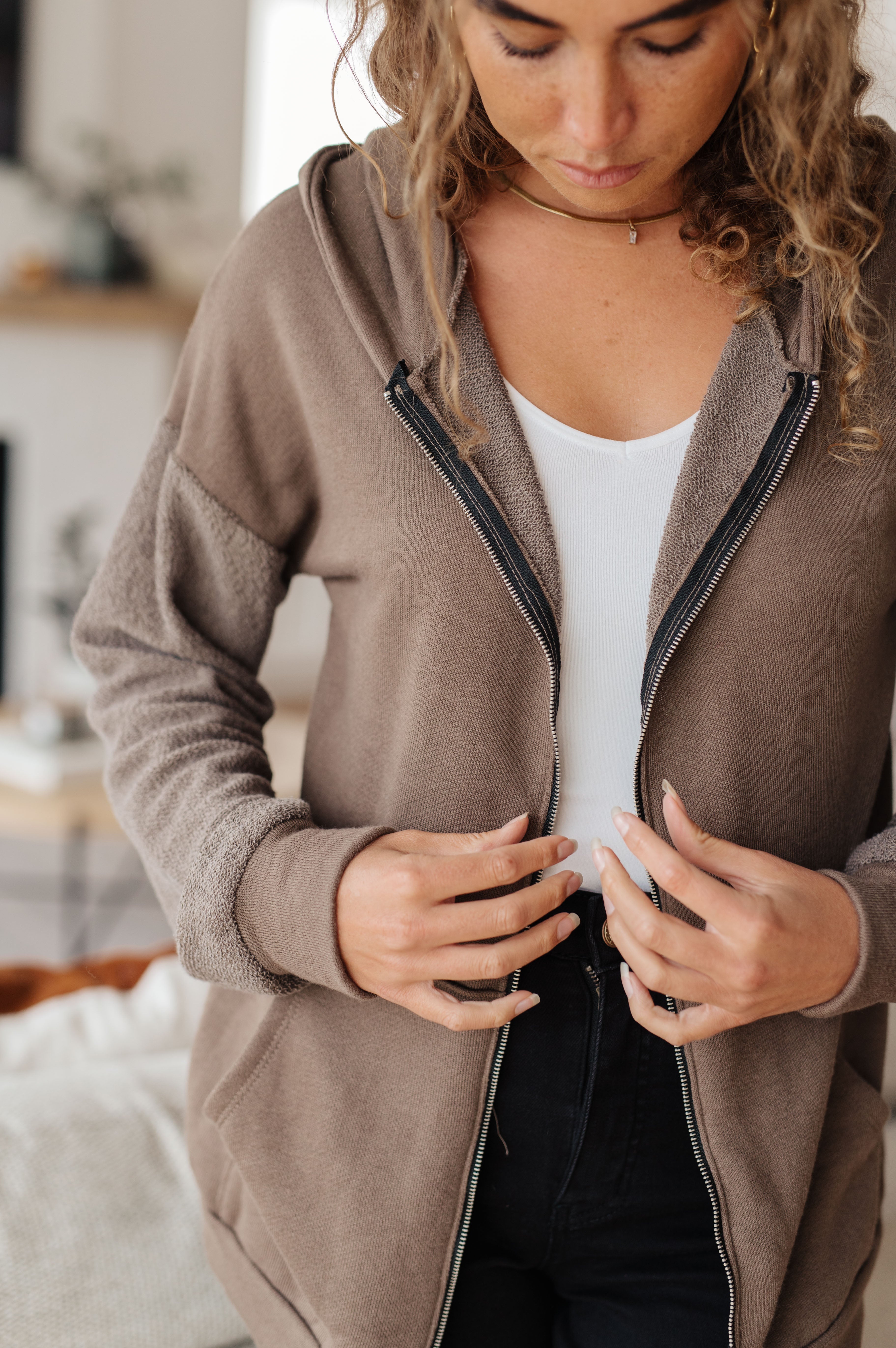 Maxct &On And On Zip Up Hoodie