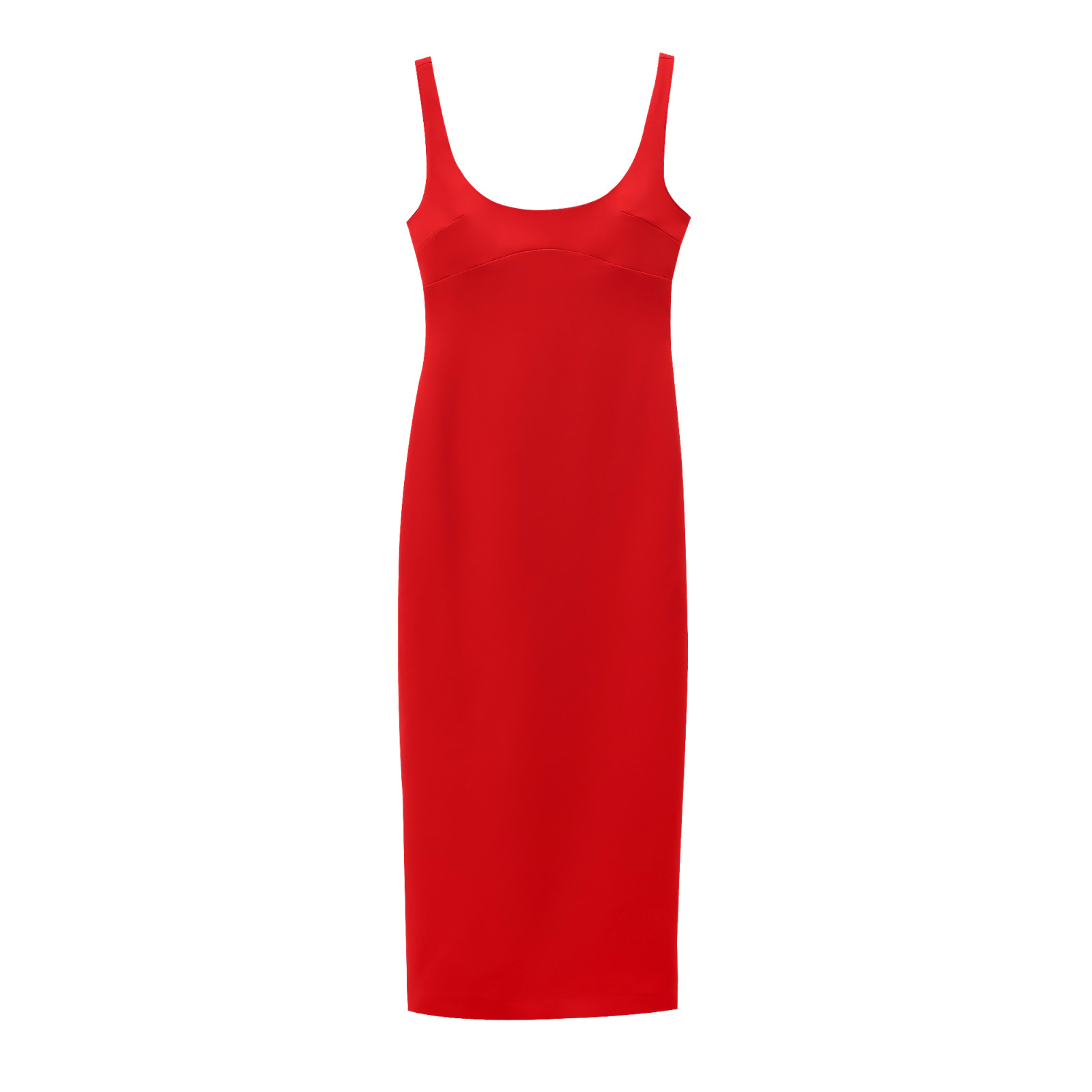 Maxct New Spring Style Solid Color Medium And Long Version Suspender Dress 2289777