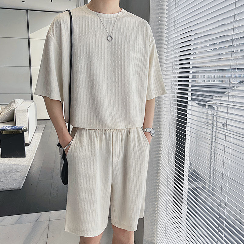 Maxct Breathable Short Sleeve T-Shirt Shorts Set
