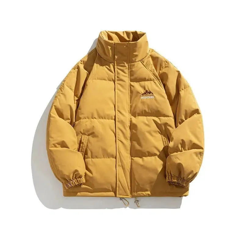 Maxct Retro Stand Collar Down Jacket