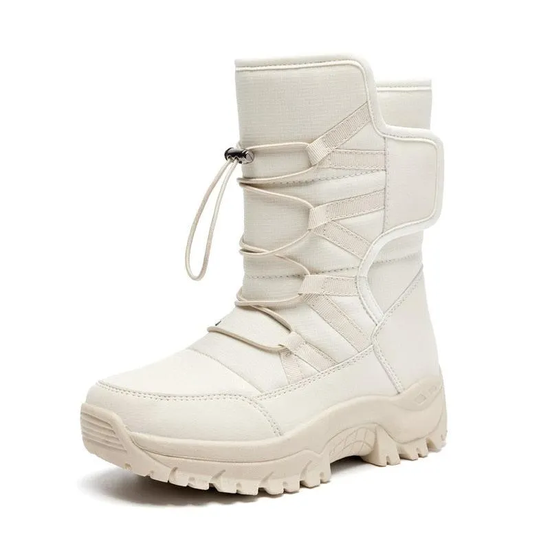 Unisex High Top Warm Plush Snow Boots Maxct