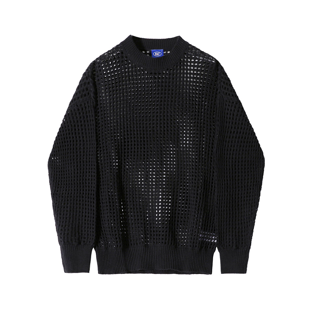 Maxct 5159 Knitted Hole Sweater