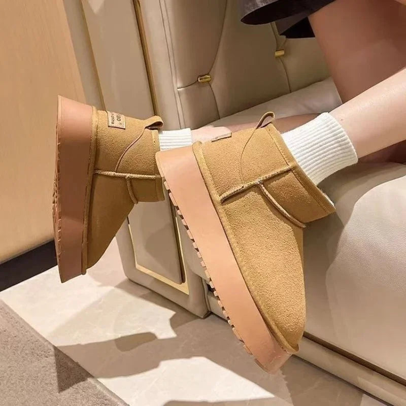 Waterproof and Anti-slip Snow Boots for Women Maxct