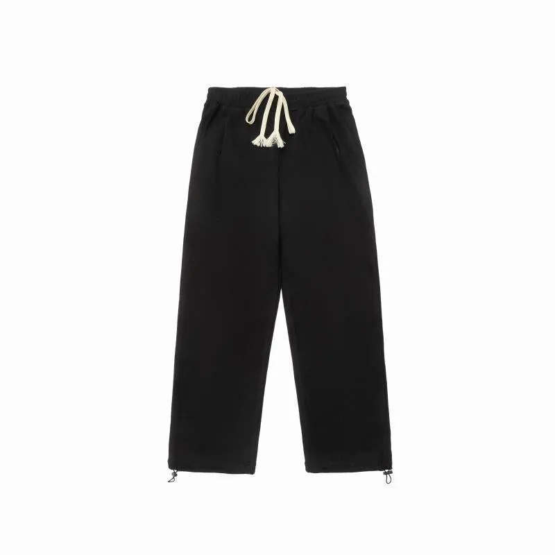 Maxct Simple Solid Color Baggy Sweatpants