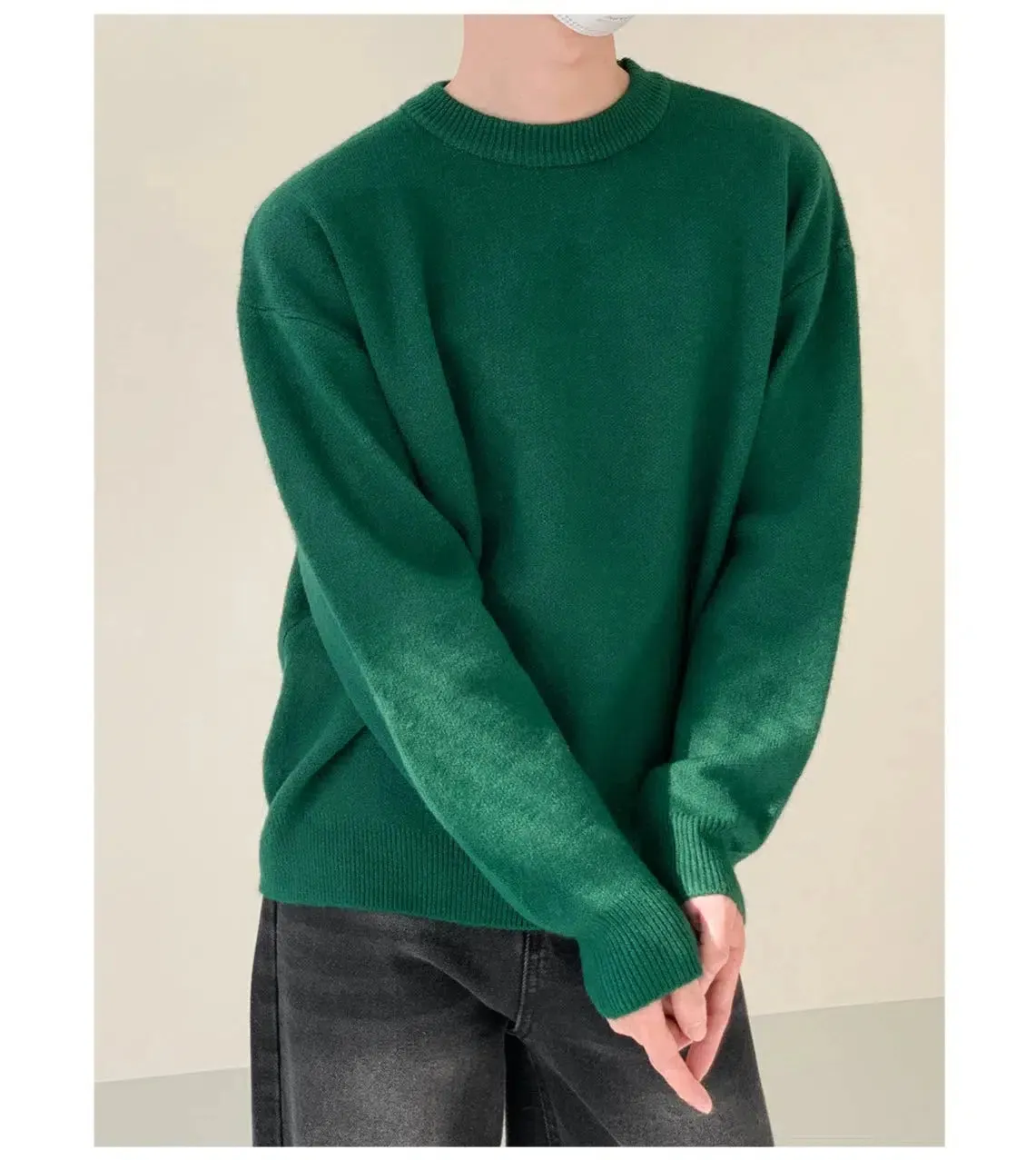 Maxct Cashmere Crew Neck Base Sweater