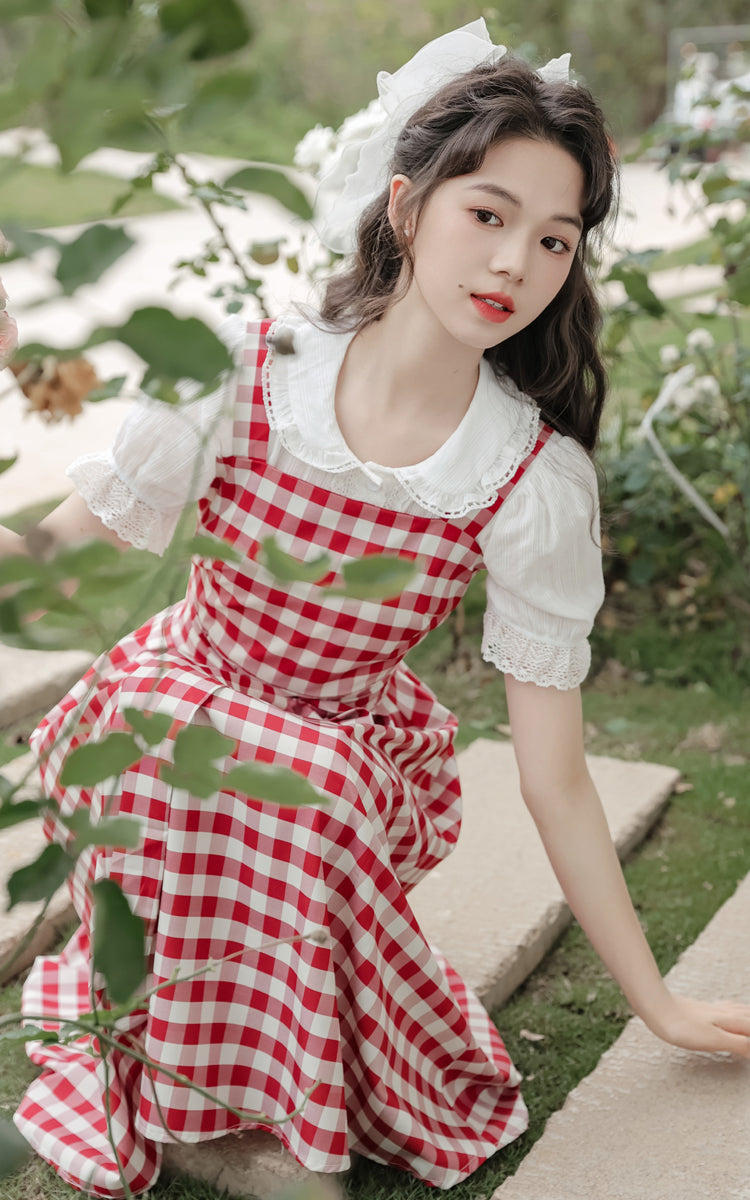 Gingham Picnic Cami Dress Maxct