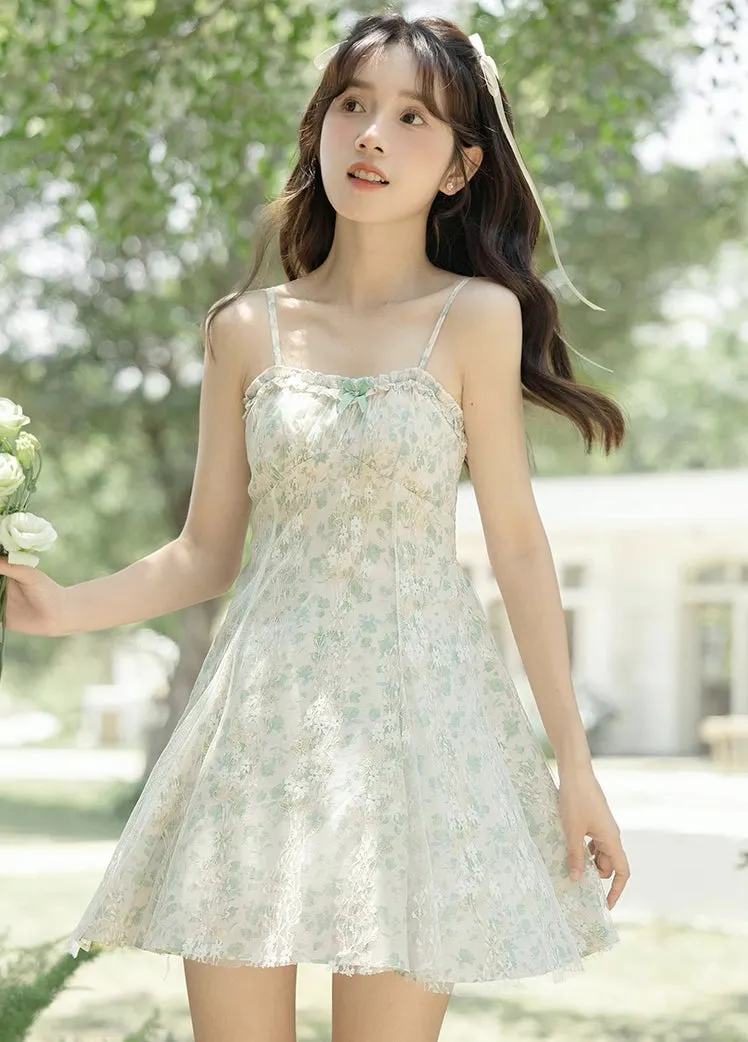 Twirly Floral Mini Cami Dress Maxct