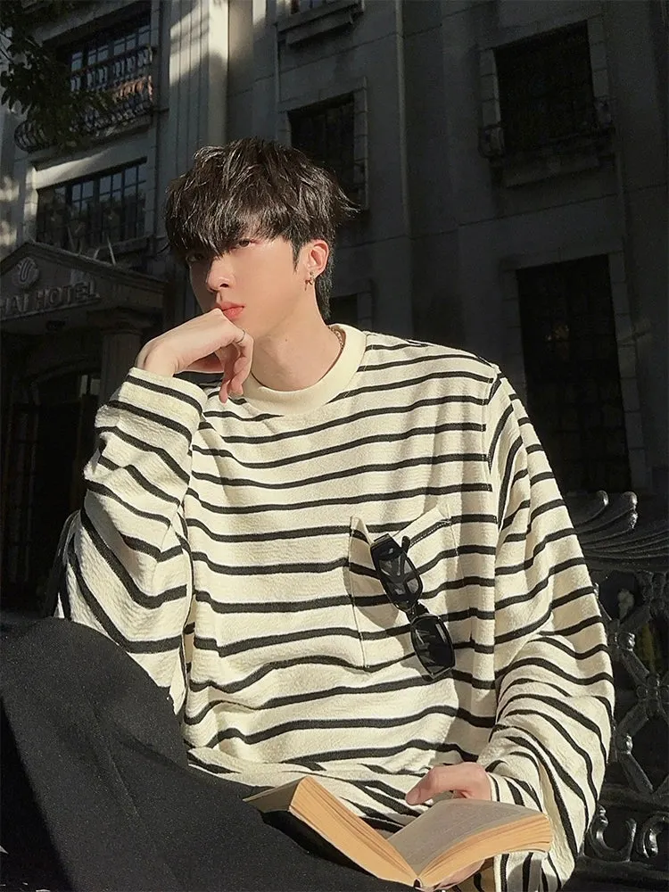 JM Long Sleeve Striped Shirt Maxct