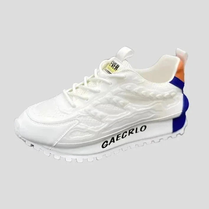 Chunky Sneakers - Luxury Fan Rood for Men Maxct
