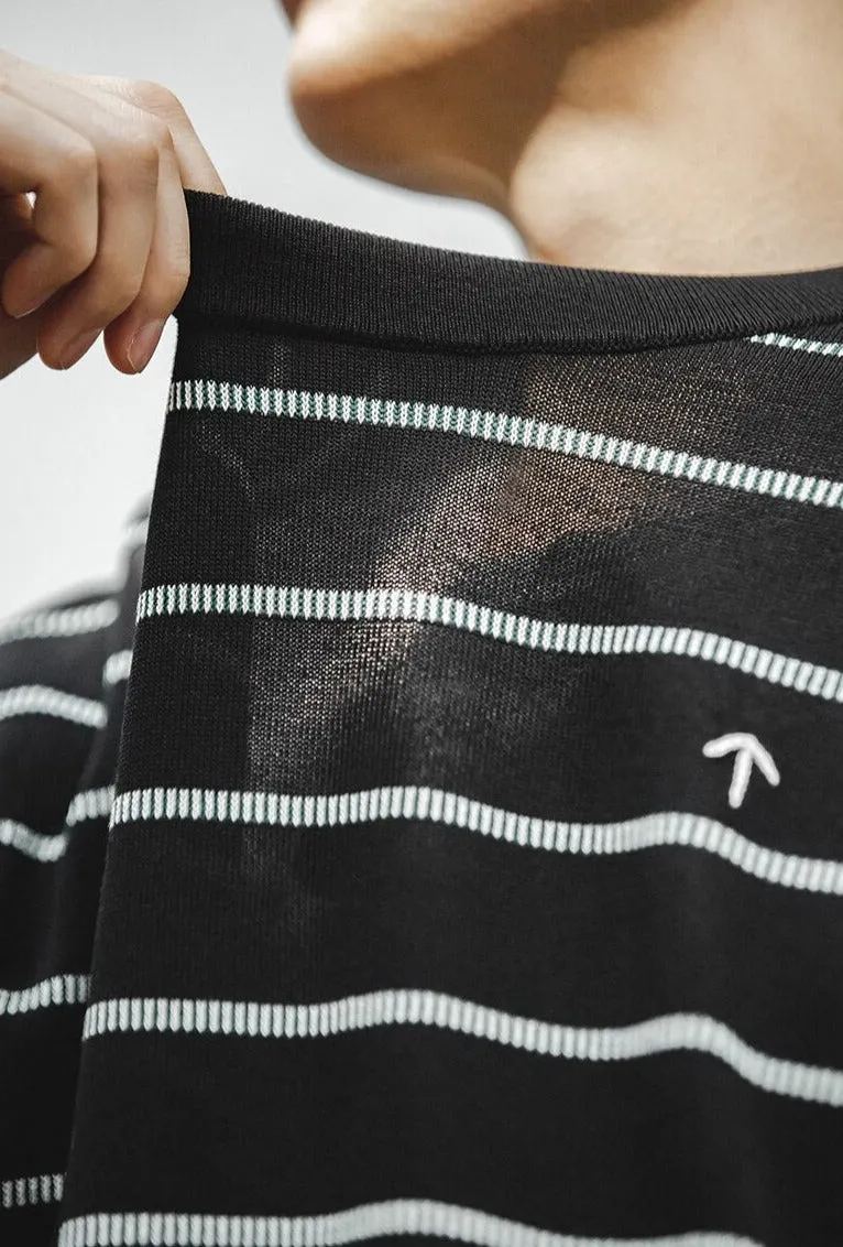 Maxct Lightweight Stripe Knitted Sweater