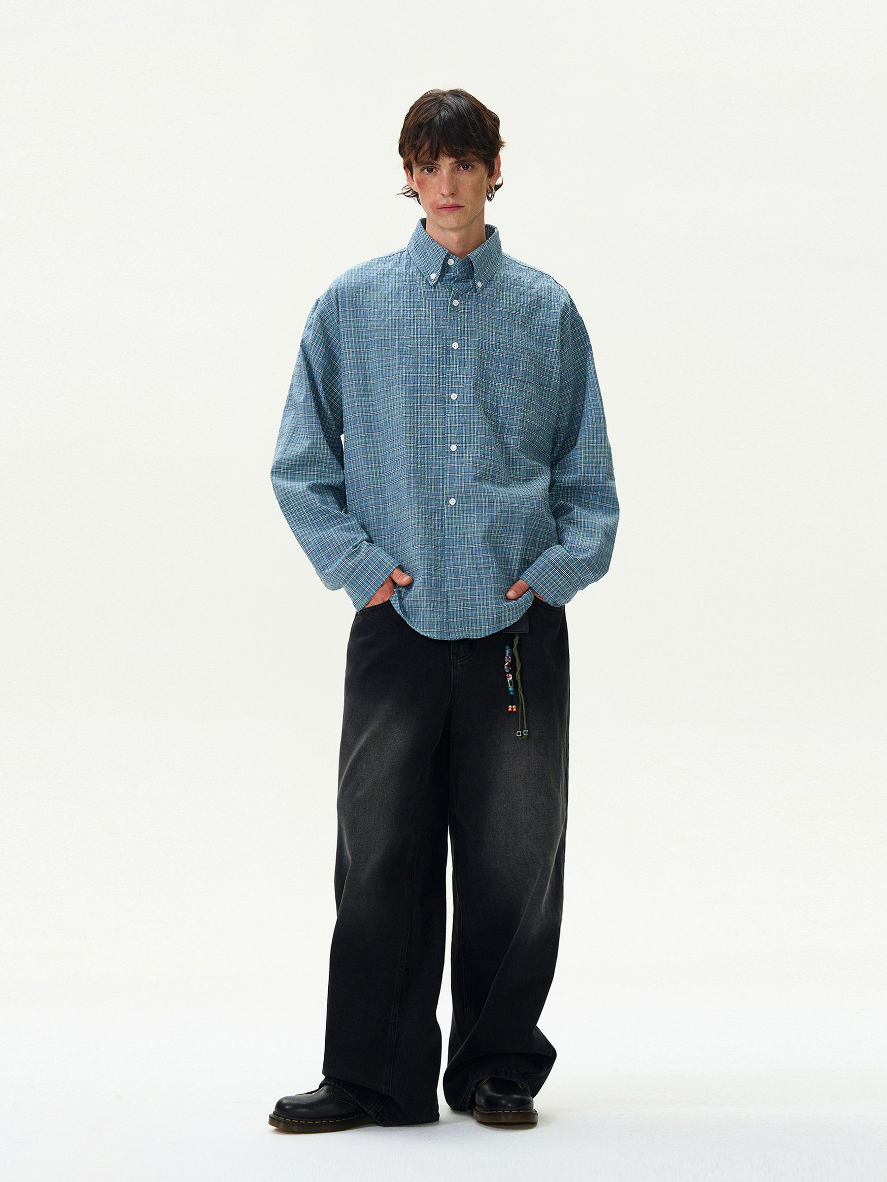 Madwitch Regular Fit Plaid Shirt Maxct