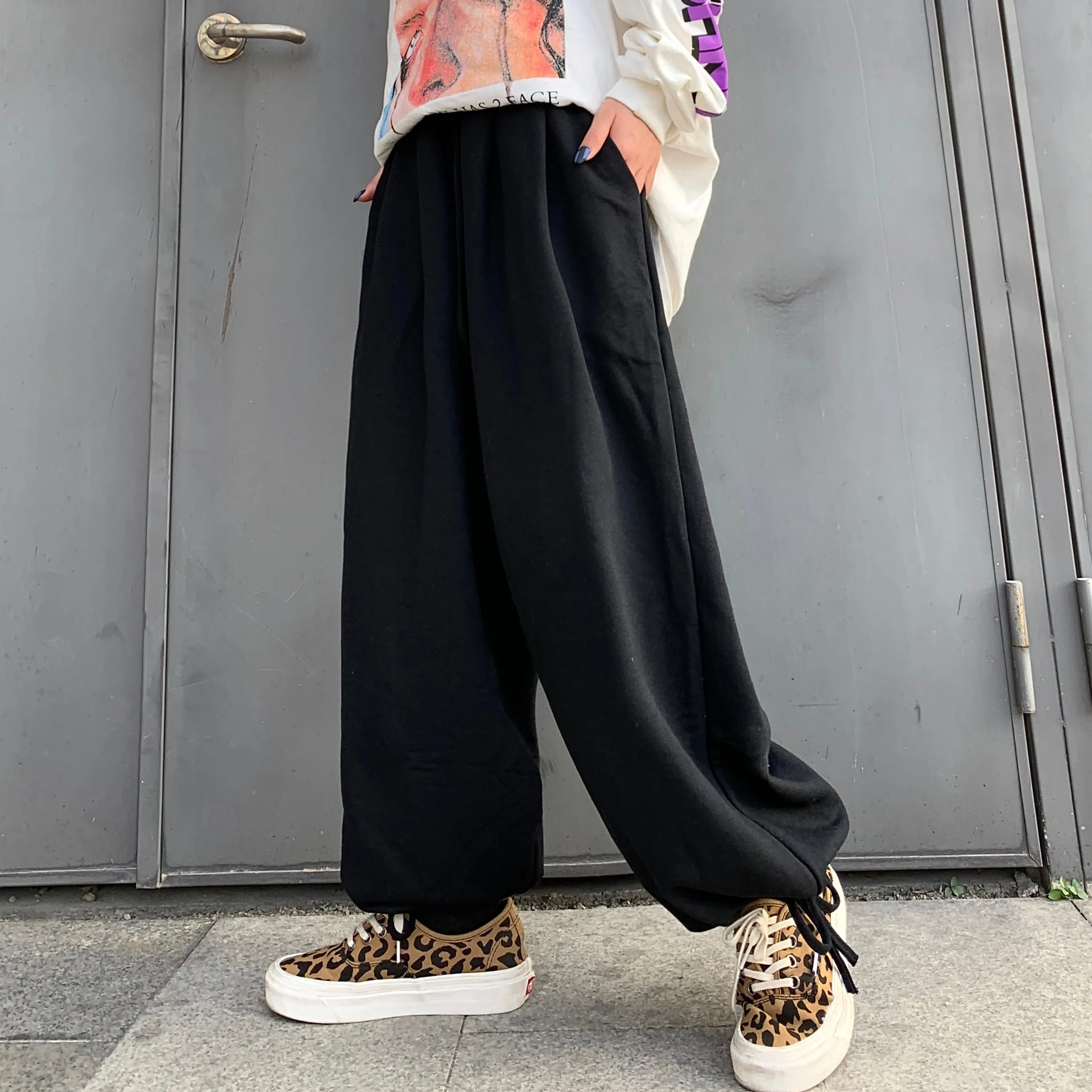 Mage Wide Drawstring Pants Maxct