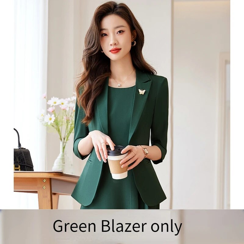 Maxct Professional Women Suit Fashionable Minimalist Style to Show the Workplace Style Dress with Blazer New in Matching Sets