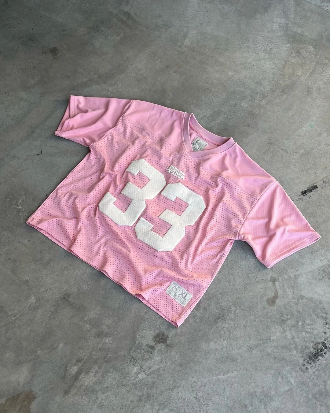Retro new 33 letter printed mesh women sports and fitness patchwork Y2k men and women casual hip-hop T-shirt goth