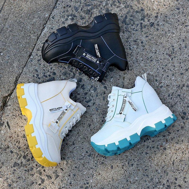Evolutions Wedge Platform Sneakers for Women Maxct
