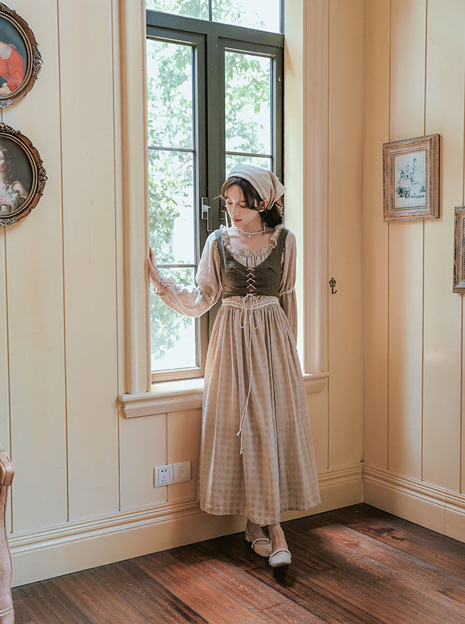 Country Corset Midi Dress Maxct