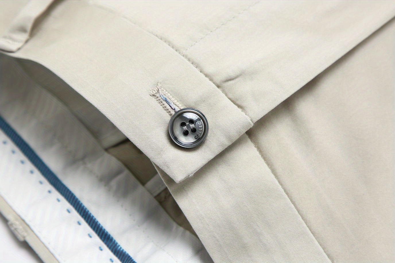 Classic Design Dress Pants, Men's Formal Solid Color Mid Stretch Dress Pants For Spring Summer Business