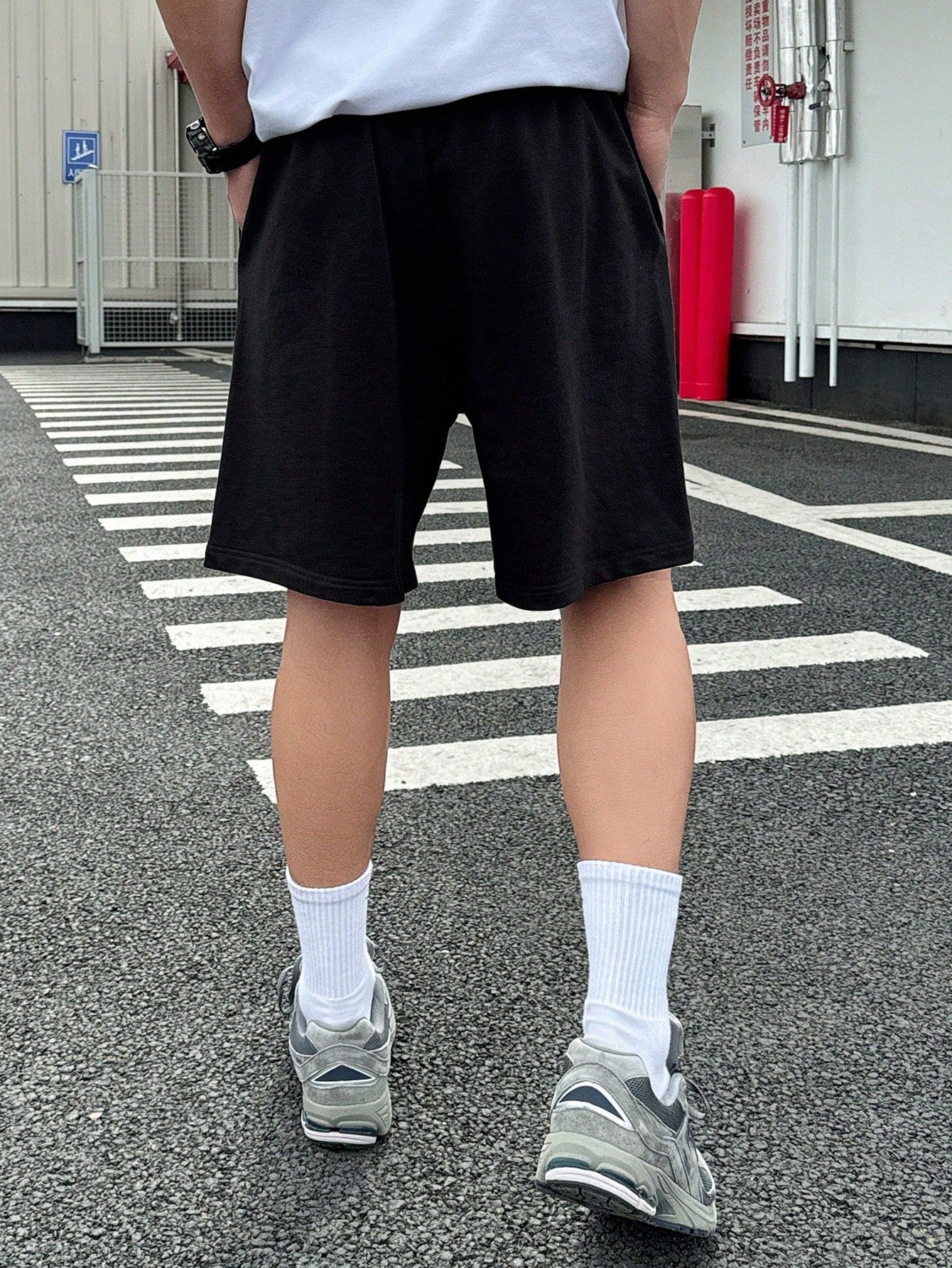 Maxct Men Casual Printed Letter Shorts For Spring And Summer