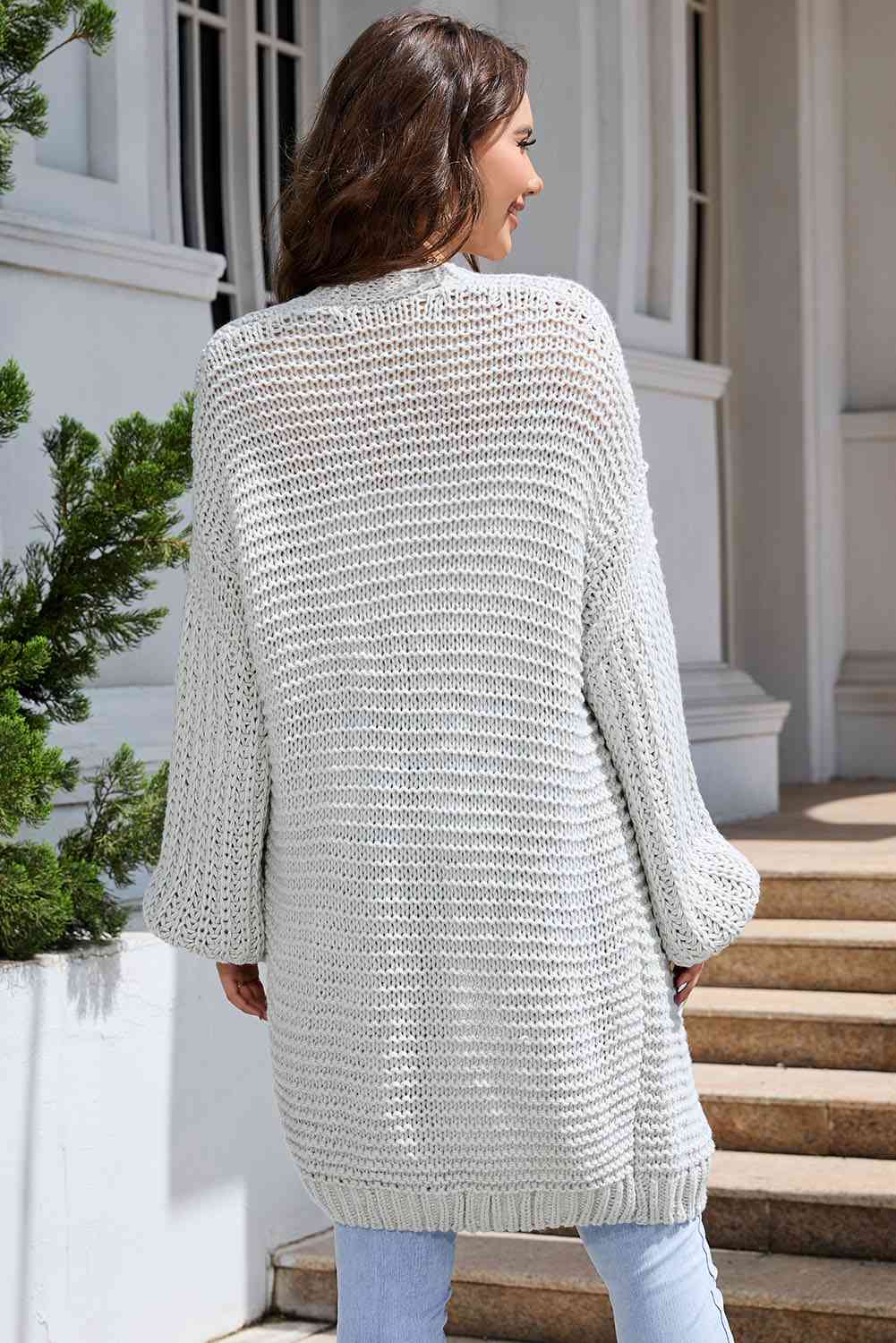 Maxct &Open Front Longline Cardigan