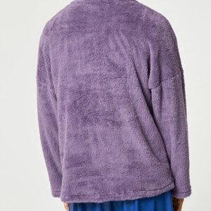 Maxct - Mens Cutout Long Sleeve Crew Neck Pullover Sweater