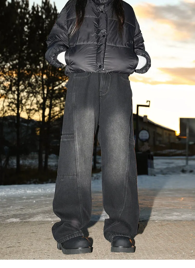 MANYSTON Twilight Washed Trousers Maxct