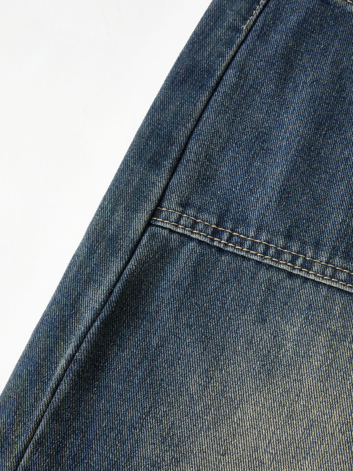 Vintage Blue Wash Boyfriend Jeans Maxct