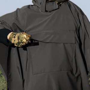 Maxct - Mens Hooded Jacket Coat Outdoor Cape Cloak G