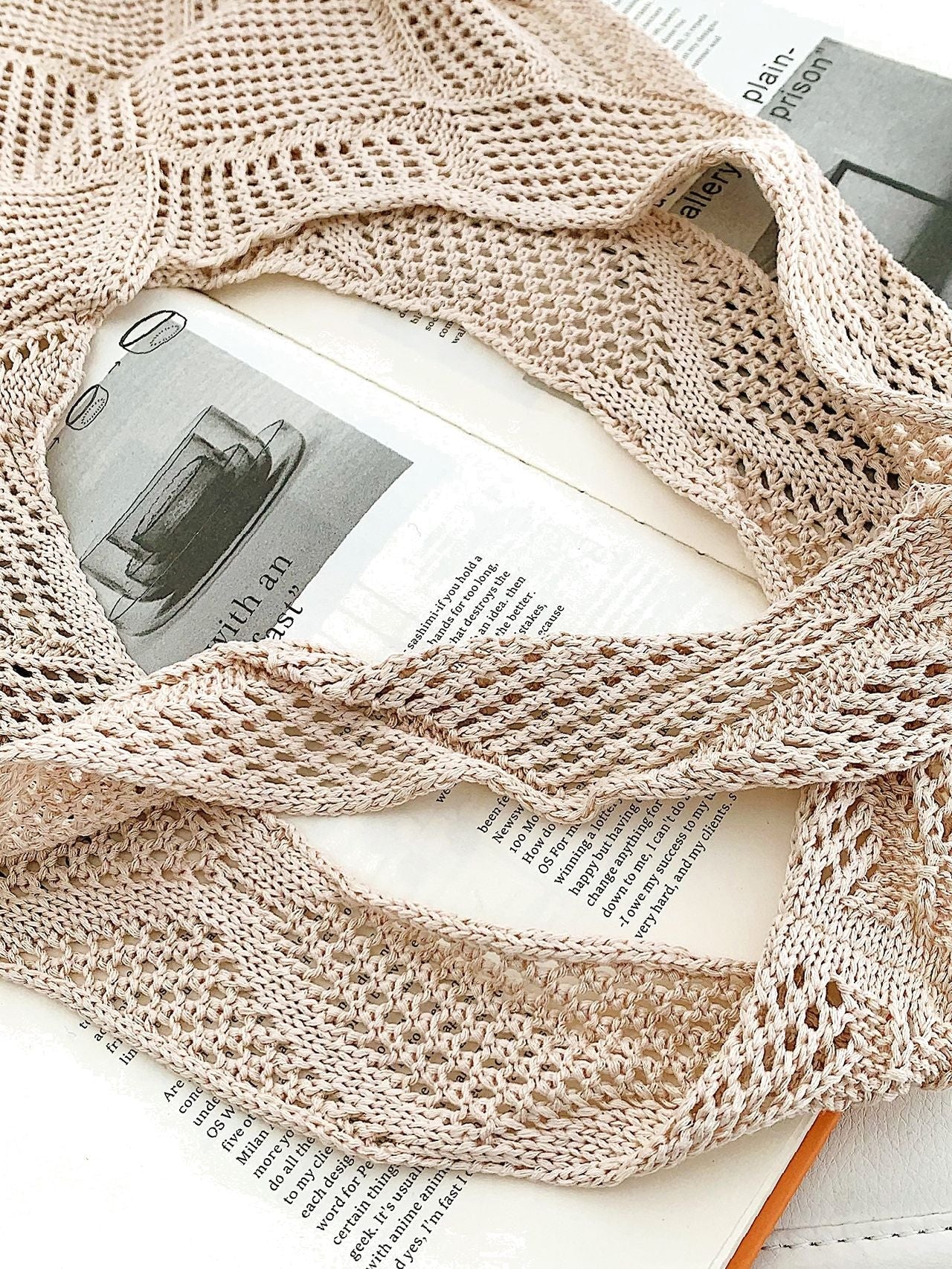 Maxct - Knit Tote Bag  - Women Tote Bags