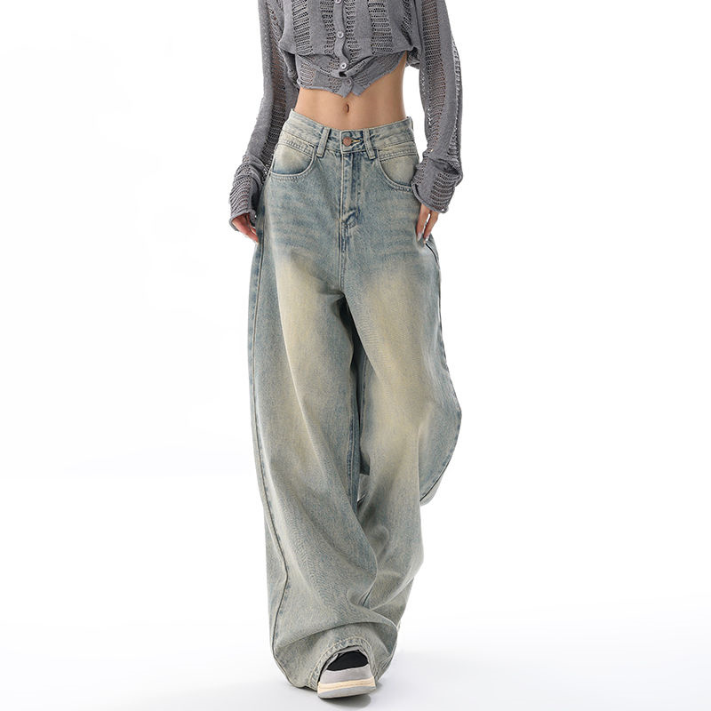 High Waisted Baggy Jeans Bliss for Women