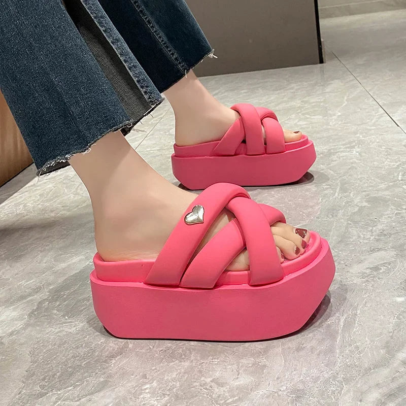Wedge Sandals 8cm for Women Maxct