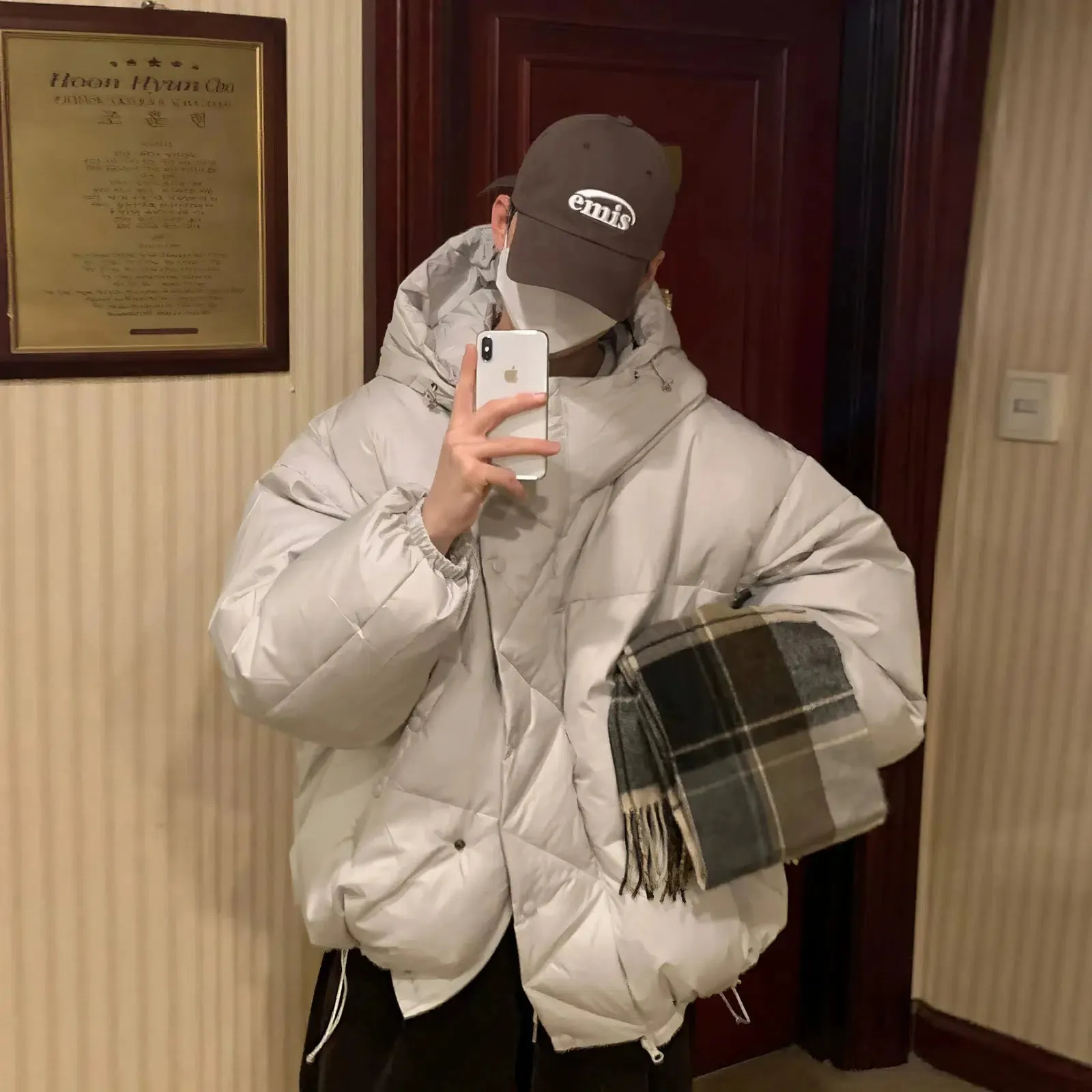 Maxct Hooded Cotton Puffer Coat
