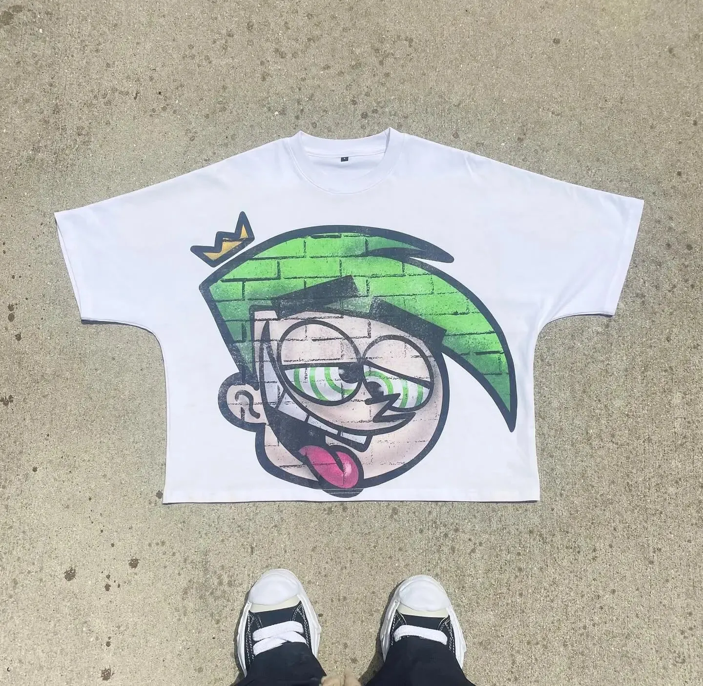 Maxct Streetwear Mens Womens Clothing Harajuku Cartoon Kids Graphic Printed T Shirts Casual Cotton Summer Short Sleeves New Y2K Tops