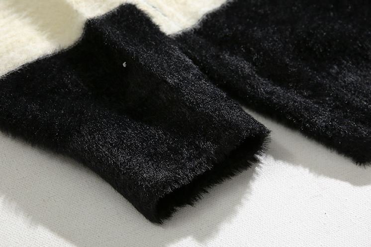 Maxct 5566 Knitted Stripe Pullover Sweater