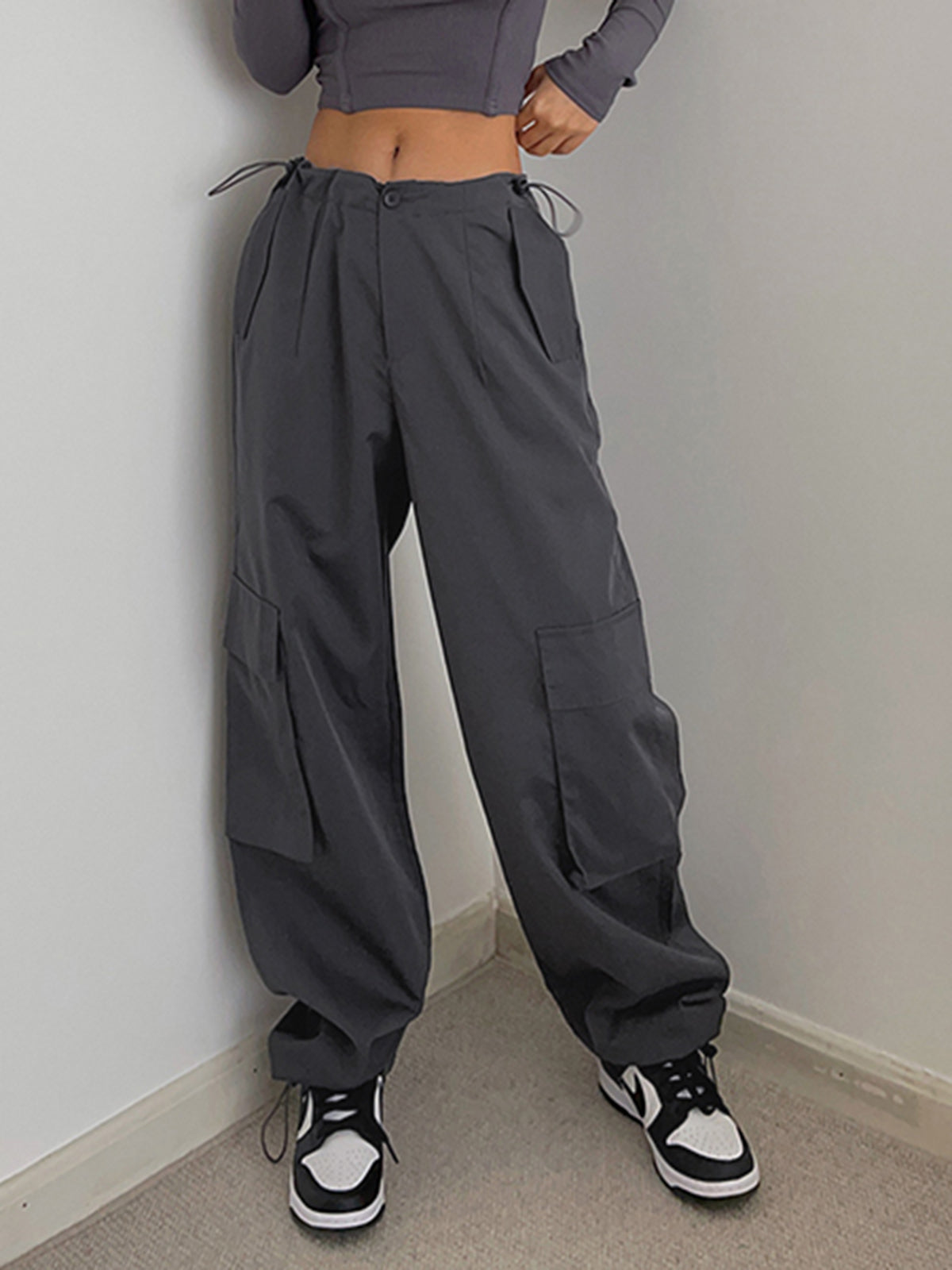 Maxct Boho Cargo Parachute Pants