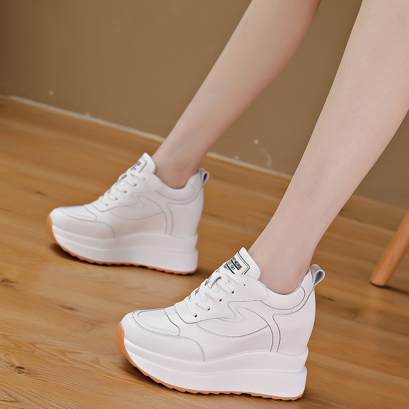 white platform sneakers - true-deals-club