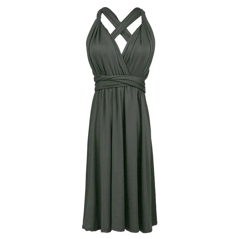 Maxct Dress Bridesmaid Dress More Than One Way To Tie Sister Skirt Large-Size Dress