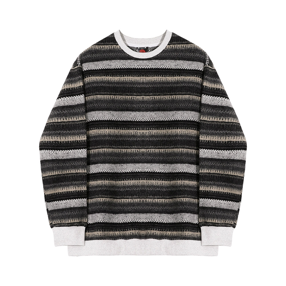 Maxct 5511 Black Stripe Longsleeve Sweater