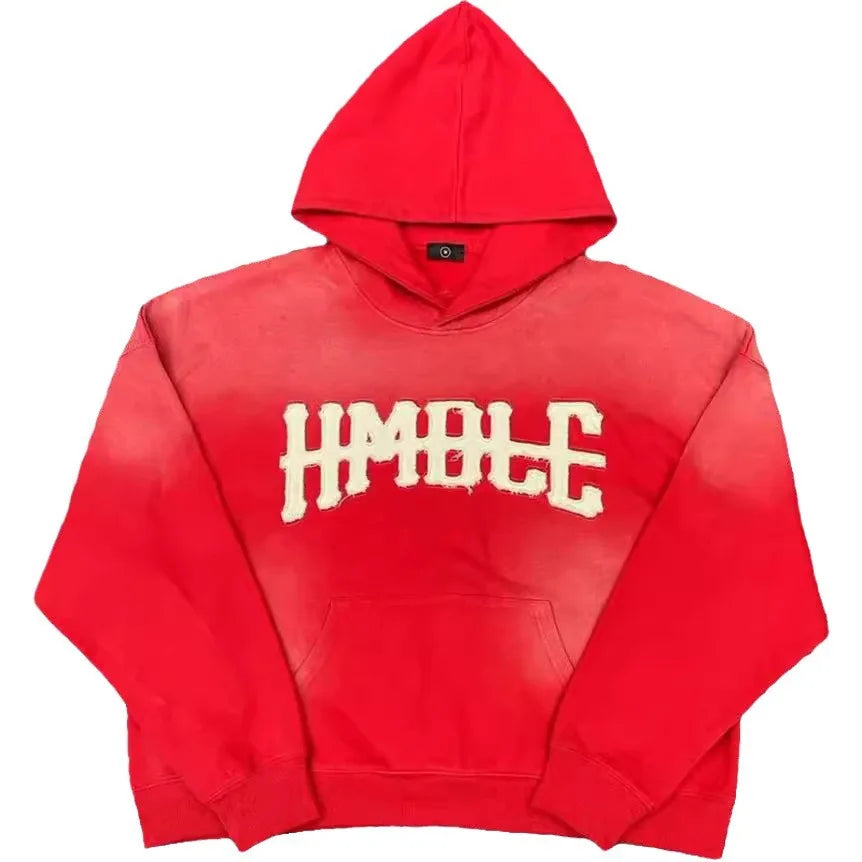 Maxct Y2k Winter Long Sleeved Hoodie Sweatshirt Oversized Winter Clothes Streetwear Y2k Vintage Punk Graffiti Print Top School Ootd