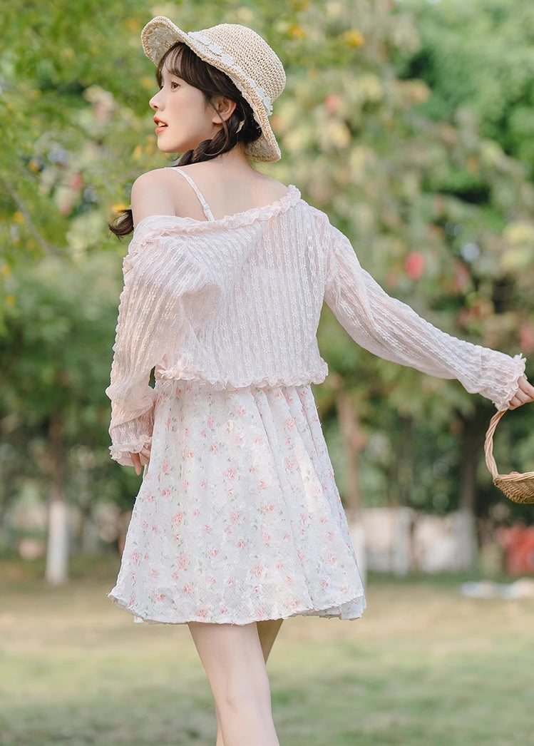 Faded Rose Cami Mini Dress Maxct