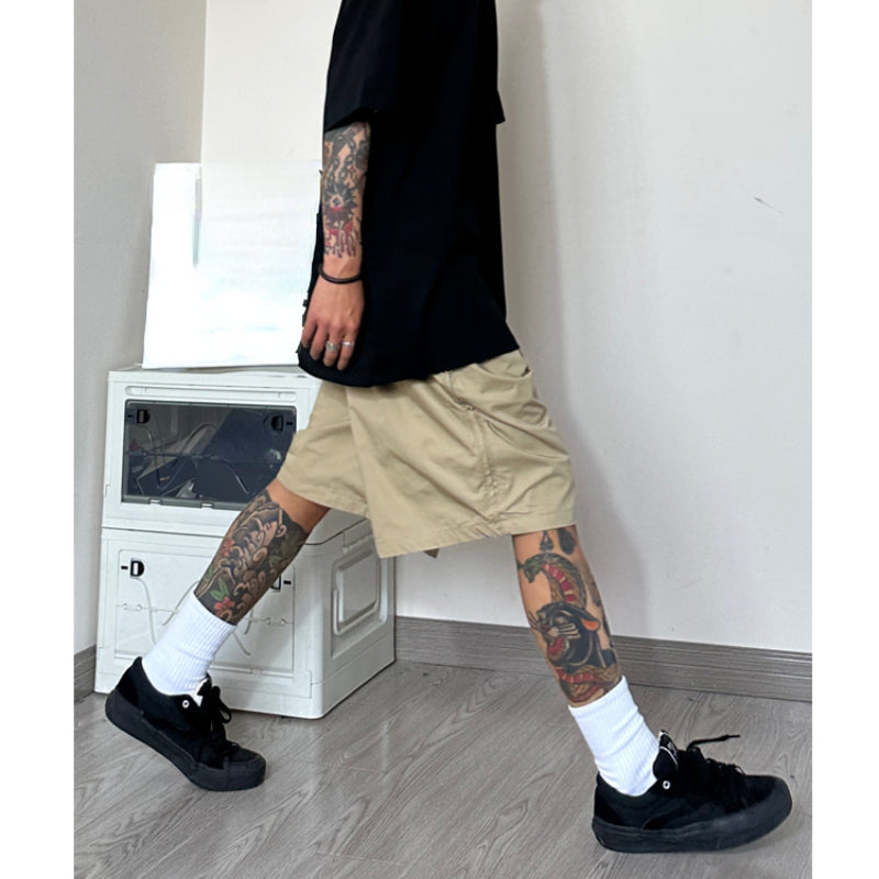 Maxct Vintage Pocket Straight Shorts