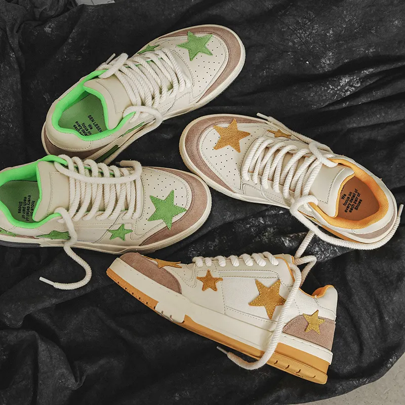 Y2K Star Punk Hip-hop Skateboard Fashion Sneakers Unisex